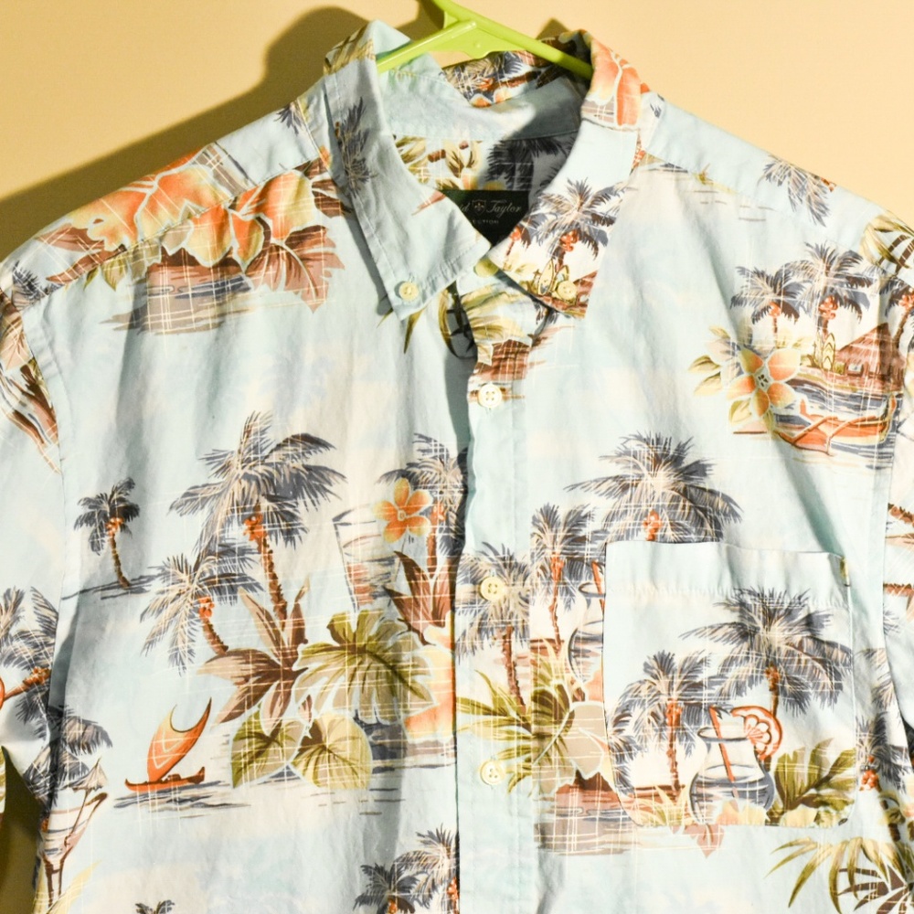 David Taylor Collection Tropical print Men's L